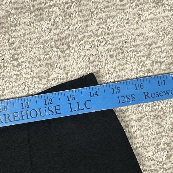 Howard Wolf Skirt Womens 8 Maxi Boho USA Vintage Black Lined Worsted Wool - Picture 4 of 8